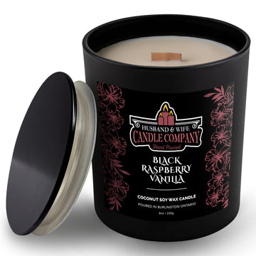 Black Raspberry Vanilla Scented Candle