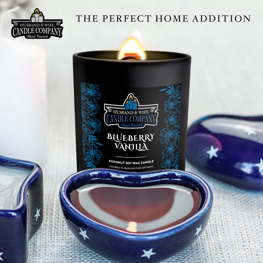 Blueberry Vanilla Scented Candle