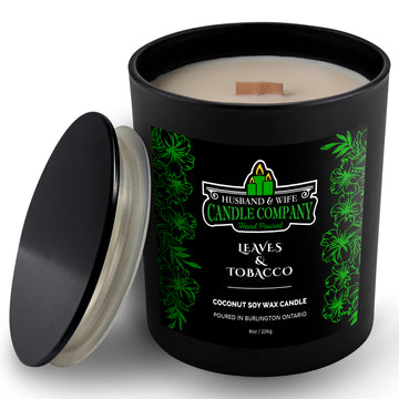 Leaves & Tobacco Scented Candle