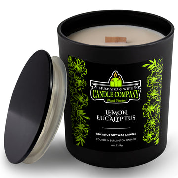 Lemon Eucalyptus Scented Candle