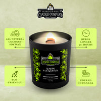 Lemon Eucalyptus Scented Candle