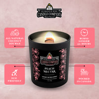 Peach Nectar Scented Candle