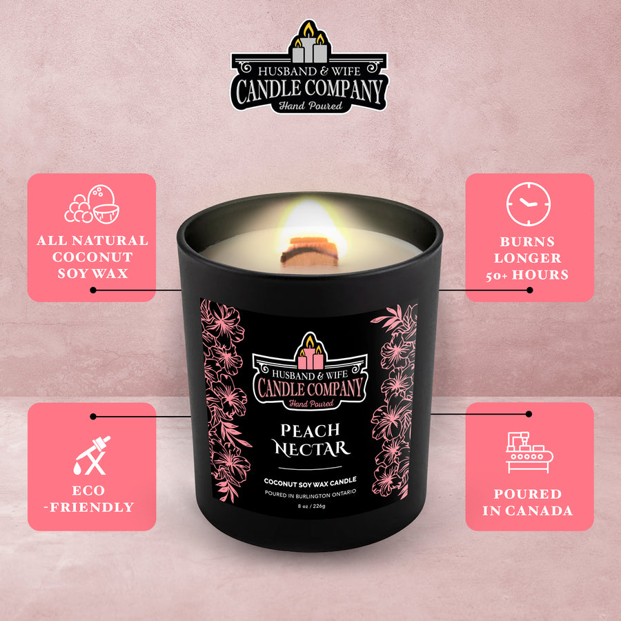 Peach Nectar Scented Candle