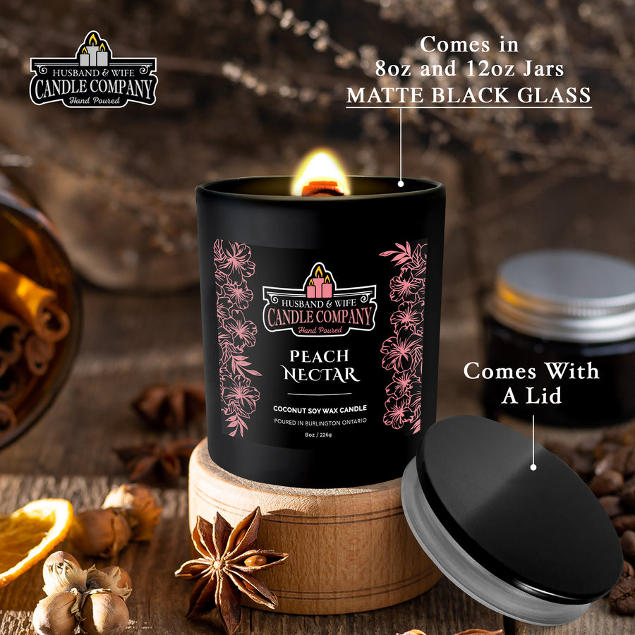 Peach Nectar Scented Candle