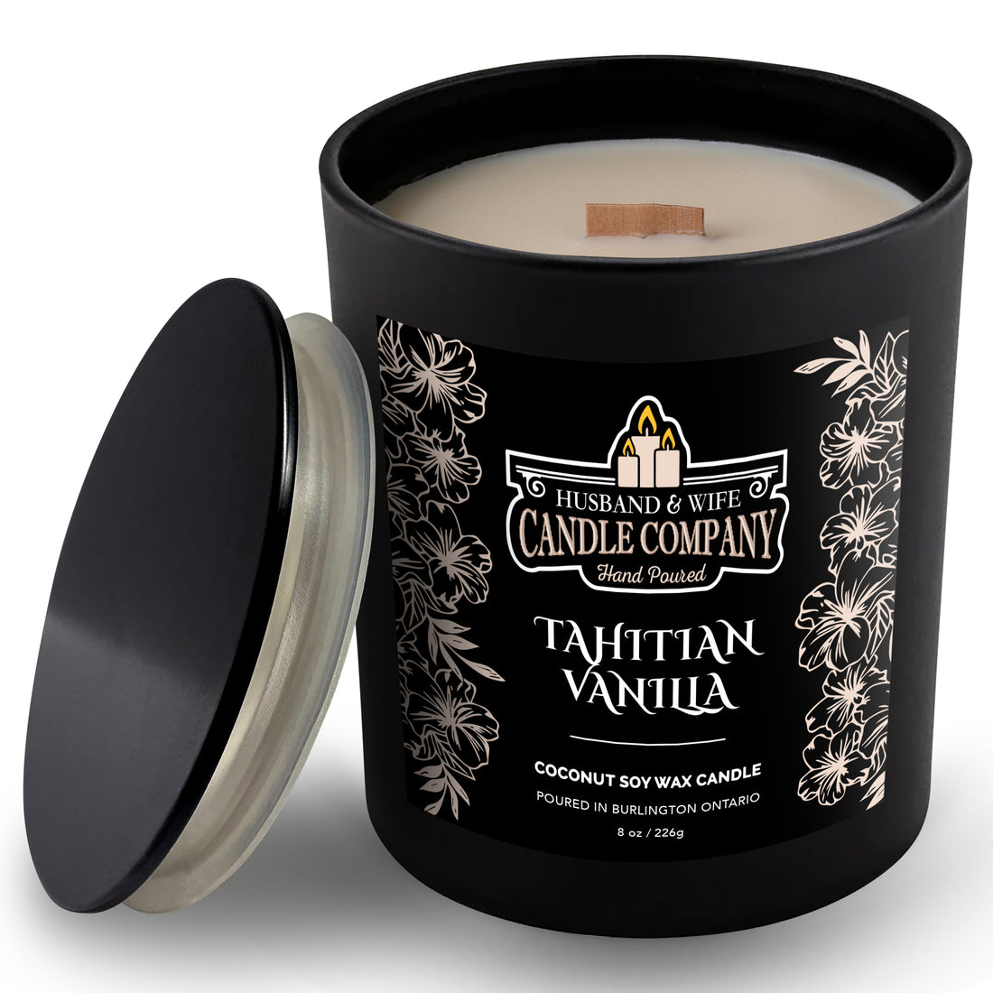 Tahitian Vanilla Scented Candle